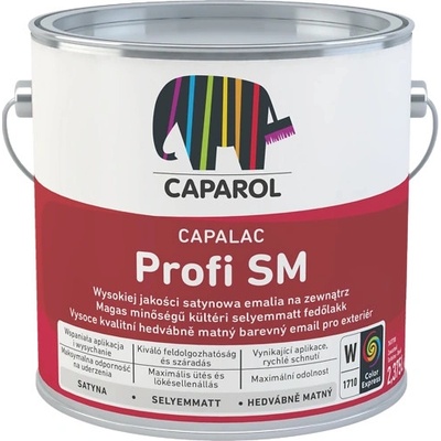Caparol Capalac Profi SM W 0,95L bílý email polomat