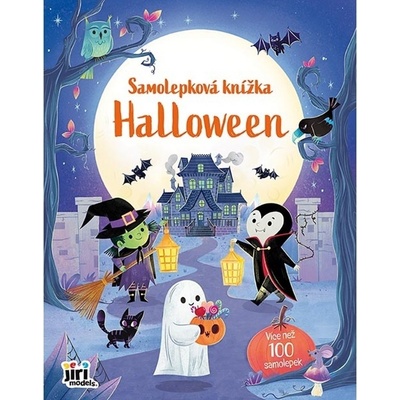 Jiri Models Samolepková knížka Halloween – Zboží Dáma