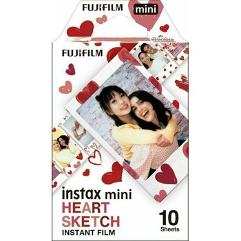 Fujifilm Mini Hearts Сърца 10 бр. Фото хартия (16799926)