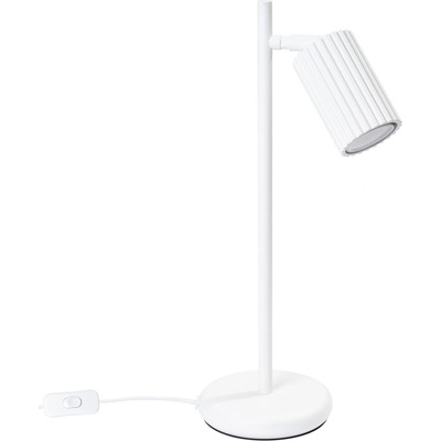 Sollux Бяла настолна лампа (височина 43 cm) Gleam - Sollux (NL.1548)