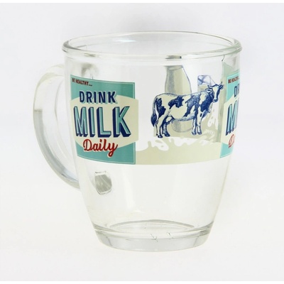 MAKRO Hrnček sklo Milk 380 ml