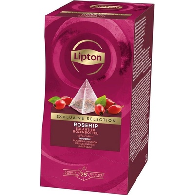 Lipton čaj Pyramid Rosehip 25 sáčků