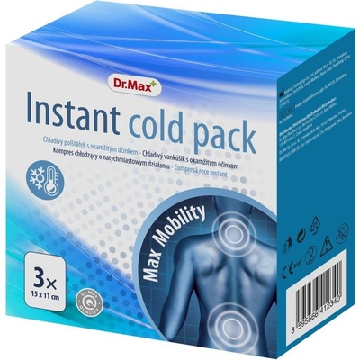 Dr.Max Instant cold pack 15 x 11 cm 3 ks