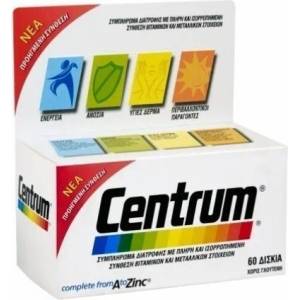Centrum ЦЕНТРУМ A-Z С ЛУТЕИН ТАБЛ. 60 / CENTRUM A to ZINC 60 tablets