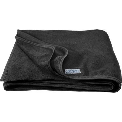 Cocoon Завивка Cocoon Fleece Blanket Blanket - Black - размер 200 x 160 cm (558-0014-0211)