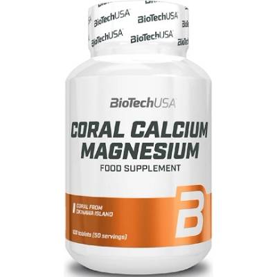 BioTechUSA Coral Calcium Magnesium, 100 Tablets