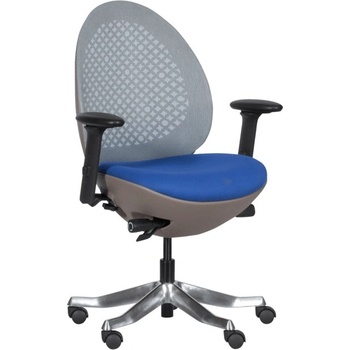 Image 1 of Carmen Детски стол Carmen OVE, до 130кг, дамаска/мрежа, алуминиева база, синхронен механизъм, газов амортисьор, коригиране височина, регулируем люлеещ механизъм, тъмно син (3520771)