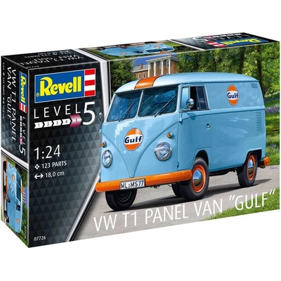 Revell Volswagen T1 Panel Van Gulf Decoration 1:24