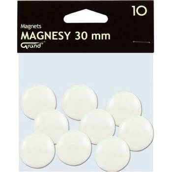 GRAND Магнит за маса GRAND 30 mm бял 10 броя 130-1693 (130-1693)