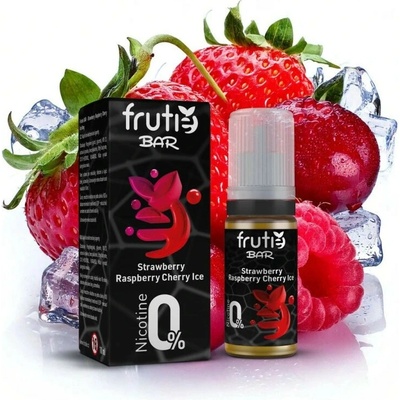Frutie BAR Juice Chladivá jahoda, malina, čerešňa 10 ml 0 mg