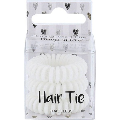 2K Hair Tie White (W) 3ks, Gumička na vlasy