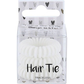 2K Hair Tie White (W) 3ks, Gumička na vlasy