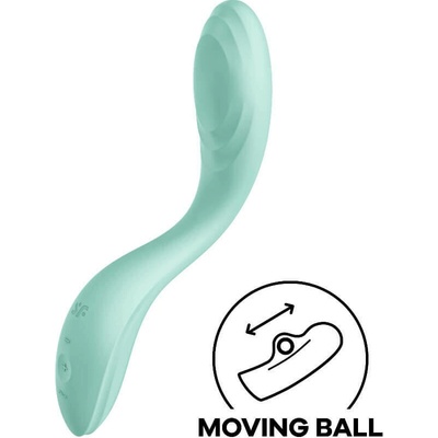 Satisfyer rrrolling pleasure mint na bod G s rotující kuličkou