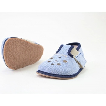 Pegres Barefoot papuče BF03 modrá