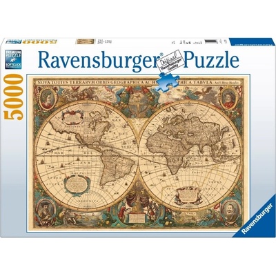 Ravensburger Historická mapa r.1630 5000 dielov