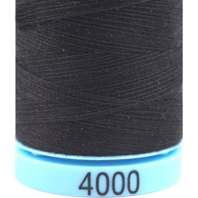 Bavlněné nitě 400 m Etiketní č.50 Triana Amann Varianta: 4000 Black, Balení: 5 ks