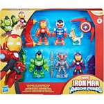 Hasbro Iron Man And His Awesome Friends Figures Armored Up Avengers Pack (g1255)