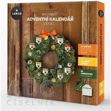 LEROS BYLINNÝ ADVENTNÝ KALENDÁR VENIEC 24 druhov čajov po 1 vrecúšku menovky na darčeky 24 ks 39,1 g 1x1 set 8594740530672