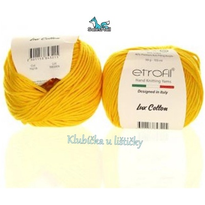 Etrofil Bambino Lux Cotton 70219 - sytě žlutá