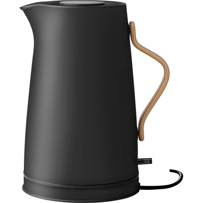 Stelton Електрическа кана EMMA, 1, 2 л, мек черен, неръждаема стомана, Stelton (SNX21022)