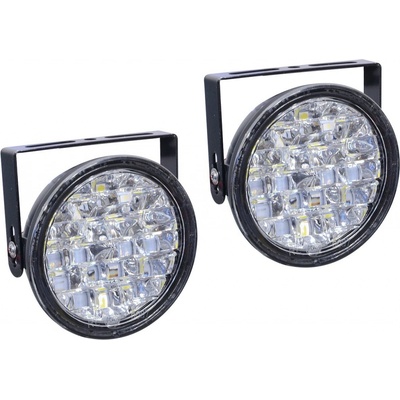 Compass Svetlá denného svietenia guľatá 18 LED/12V