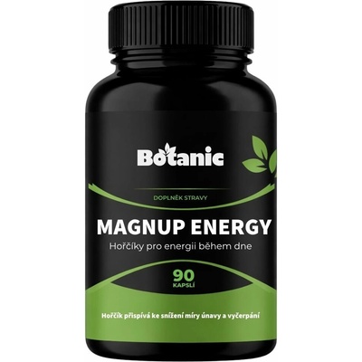 Botanic MagnUp Energy Hořčíky pro energii během dne 90 kapslí
