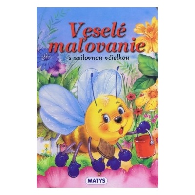Veselé maľovanie s usilovnou včielkou