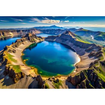Bluebird Puzzle - Puzzle Mountain Lake - 1 000 piese