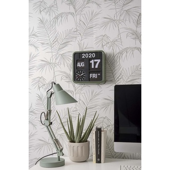 Karlsson Стенен часовник Karlsson Mini Flip (KA5364GR)