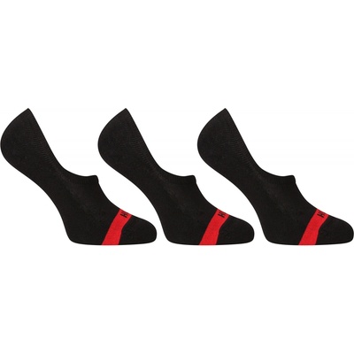 Hugo 3PACK ponožky nízke 50514916 001 čierne