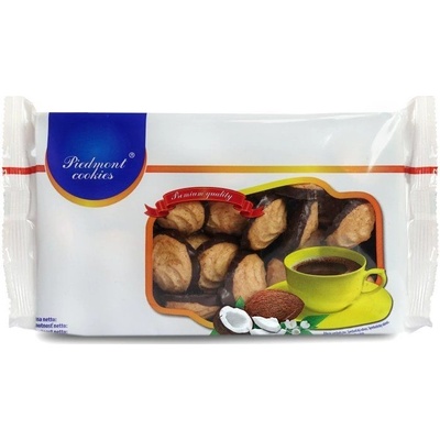 Piedmont Cookies kokosky polomáčené v kakaové polevě 200 g