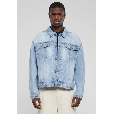 Urban Classics Мъжко дънково яке Urban Classics Boxy Denim light blue washedMODEL349 SALE - , размер 5XL