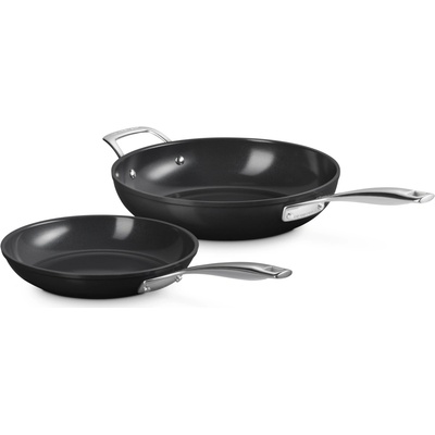 Le Creuset 51824000010098 Panvice s keramickým povlakom 24 cm + 28 cm, 2 ks