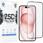 LITO Протектор за iPhone 15 - Lito 2.5D FullGlue Glass - черен