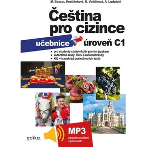 Čeština pro cizince C1 - učebnice | Kestřánková Marie Boccou (ISBN: 9788026619970)