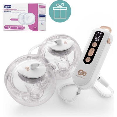 KINDERKRAFT Double Hands free Gentle Flow Gold