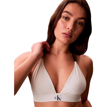 Calvin Klein LV00Q61225 Triangle bikini top - White (Tofu)