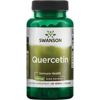 Swanson Quercetin, High Potency, 475 mg, 60 капсули, Swanson (SW1671)