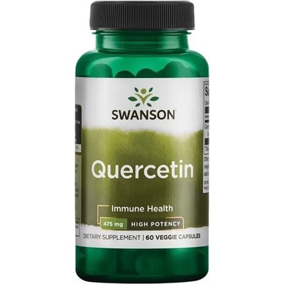 Swanson Quercetin, High Potency, 475 mg, 60 капсули, Swanson (SW1671)