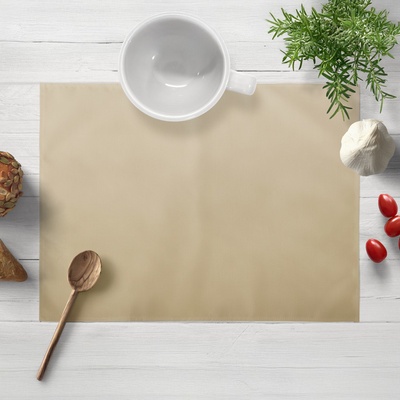 Biante satén prostírání polyesterový Satén LUX-054 Latte 30x40 cm