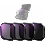 NEEWER Pack of 4 ND/PL filters compatible with Insta360 Ace Pro 2, ND8/PL+ND16/PL+ND32/PL+ND64/PL gray filter polarizing filter, not compatible updated version, new round lens protectors, FL91 - 10105316