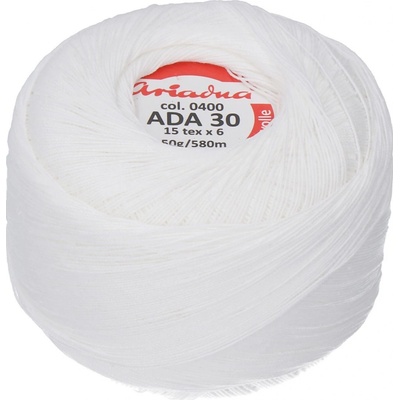 Ariadna Priadza pre frivolitky Ada 30 50 g - 0400