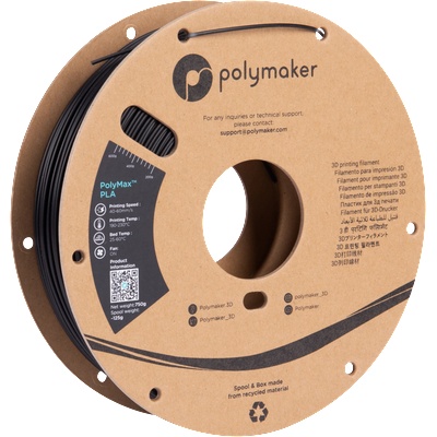 Polymaker PolyMax PLA Black - 1, 75 mm / 750 g (PA06001)