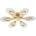 ELBULGARIA LED плафон Elbulgaria - Explorer, 2783-6gd, 96W, IP20, златист (2783-6gd)