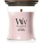 WoodWick Rose Blush ароматна свещ с дървен фитил 85 гр