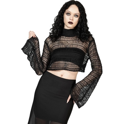 KILLSTAR дамски пуловер (топ) KILLSTAR - Reacher -черно - KSRA009271