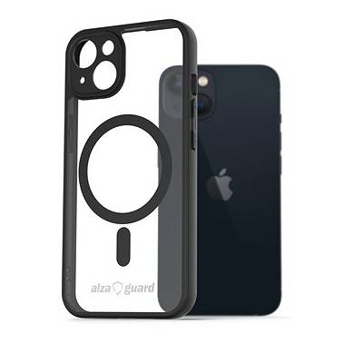 AlzaGuard Clear TPU Case Compatible with Magsafe pro iPhone 13 černé