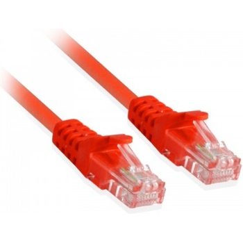 Goobay Пач кабел кат. 5e, U-UTP, PVC, CCA, червен, 1.5 метра (95561)