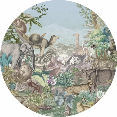 Komar Samolepicí vliesová fototapeta Dot Animal Kingdom pr. 125 cm