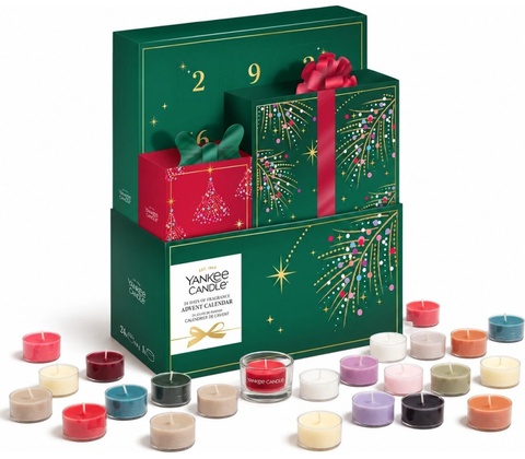 YANKEE CANDLE Adventný kalendár 24× 9,8 g od 32,3 € - Heureka.sk